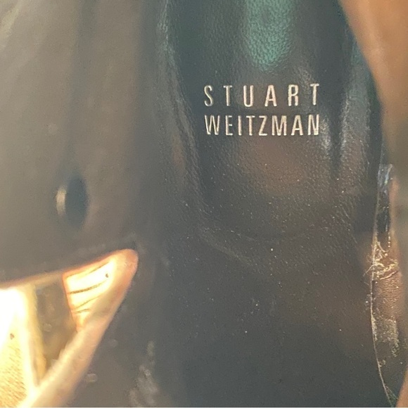 Stuart Weitzman Go West Suede Studded Booties - Picture 5 of 9